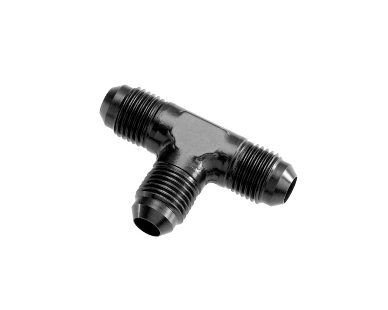 Redhorse Performance 824 Series 8 AN Male x 8 AN Male x 8 AN Male Adapter Tee - Black