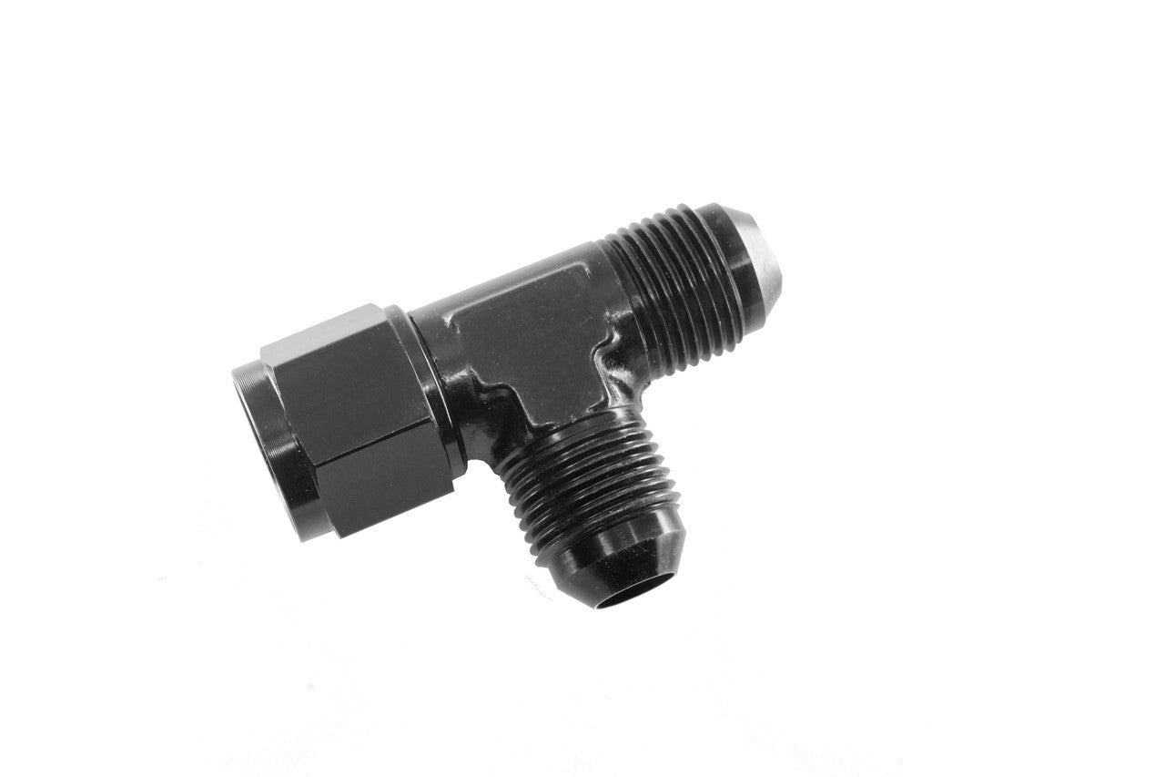 Redhorse Performance 828 Series 10 AN Female Swivel x 10 AN Male x 10 AN Male Tee Adapter - Black