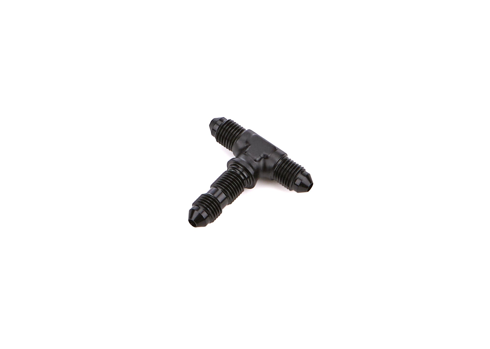 Redhorse Performance 834 Series 6 AN Male x 6 AN Male x 6 AN Male Bulkhead Bulkhead Tee - Black