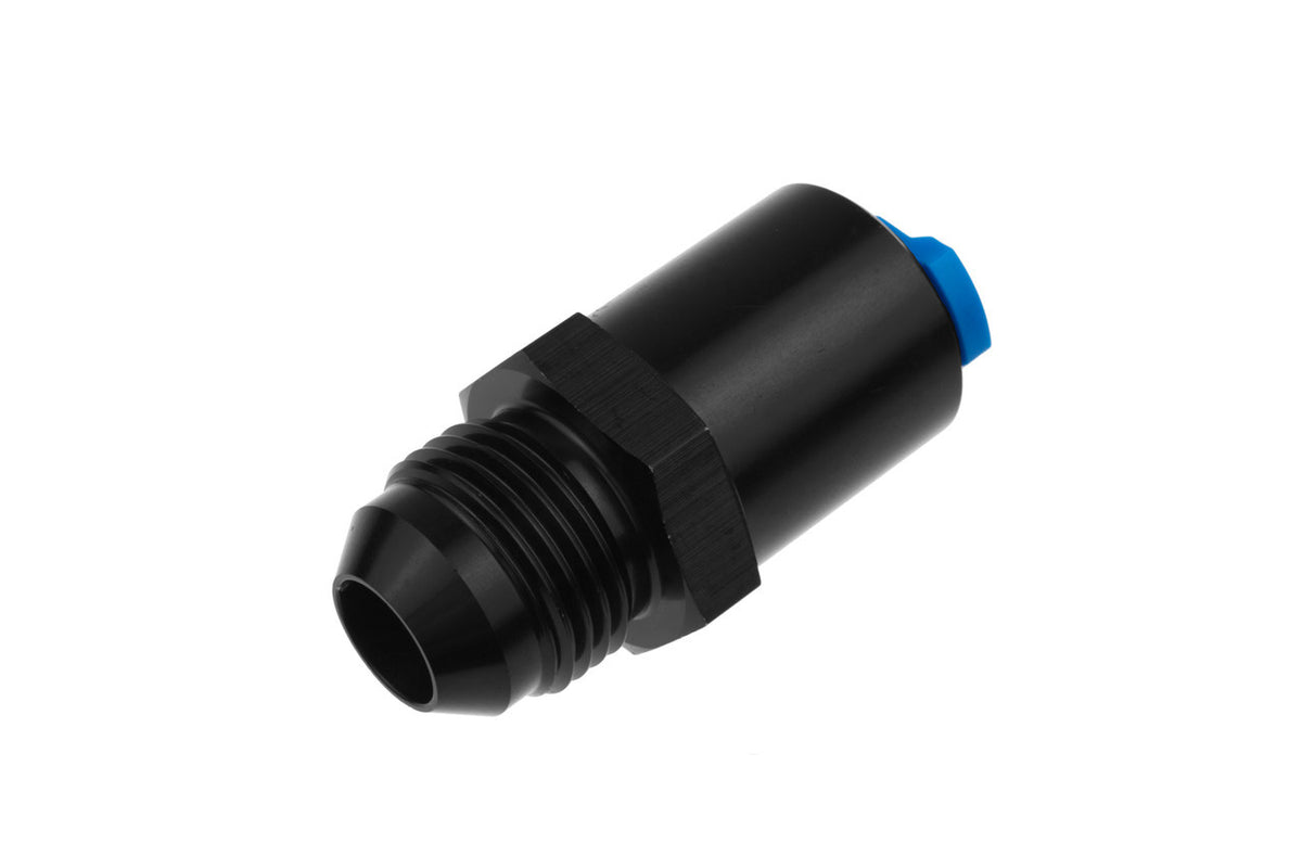 Redhorse Performance 880 Series 6 AN Male to 5/16 in SAE Female Quick Disconnect Straight Quick Disconnect Fitting - Black 