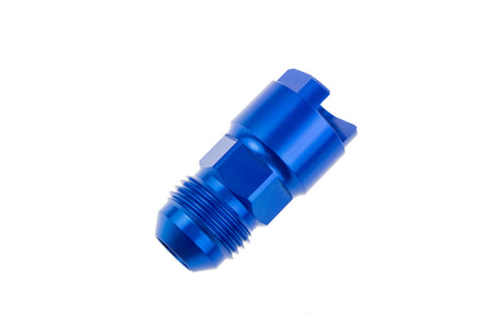 Redhorse Performance 881 Series 6 AN Male to 5/16 in SAE Female Quick Disconnect Straight Quick Disconnect Fitting - Blue 