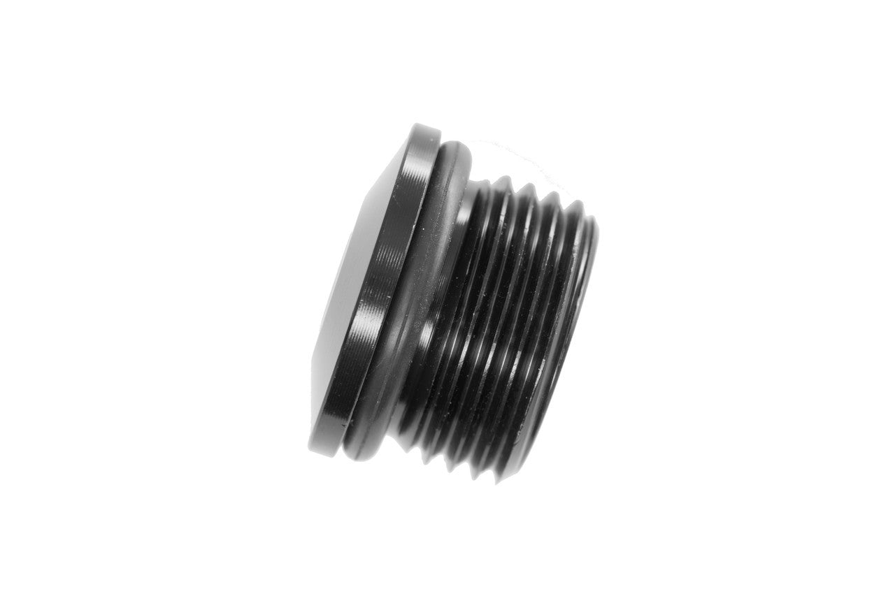 Redhorse Performance 8814 Series 6 AN Allen Head O-Ring Port Plug - Black