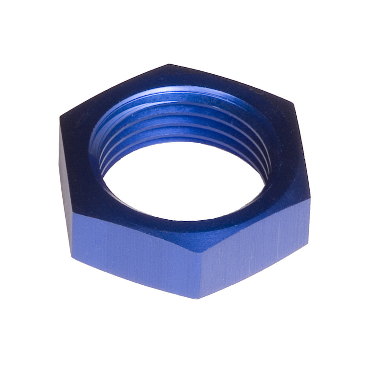 Redhorse Performance 924 Series 6 AN Bulkhead Fitting Nut - Blue (Pair)