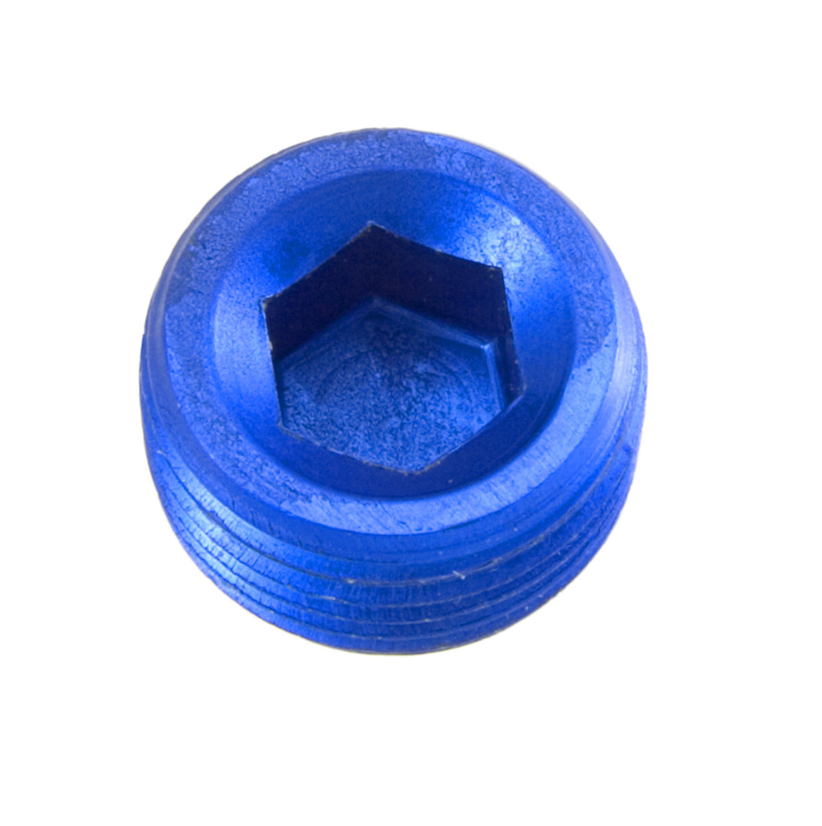 Redhorse Performance 932 Series 1/8 in NPT Allen Head Pipe Plug - Blue (Pair)