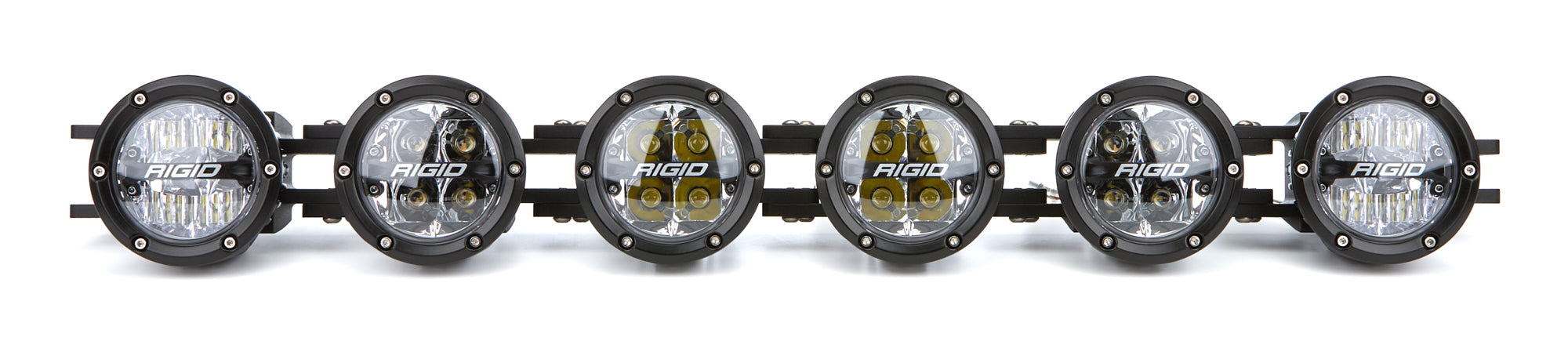 Rigid Industries 360 Connect Series Light Bar - Adjustable Curved - Spot / Driving - LED 30 in Long
