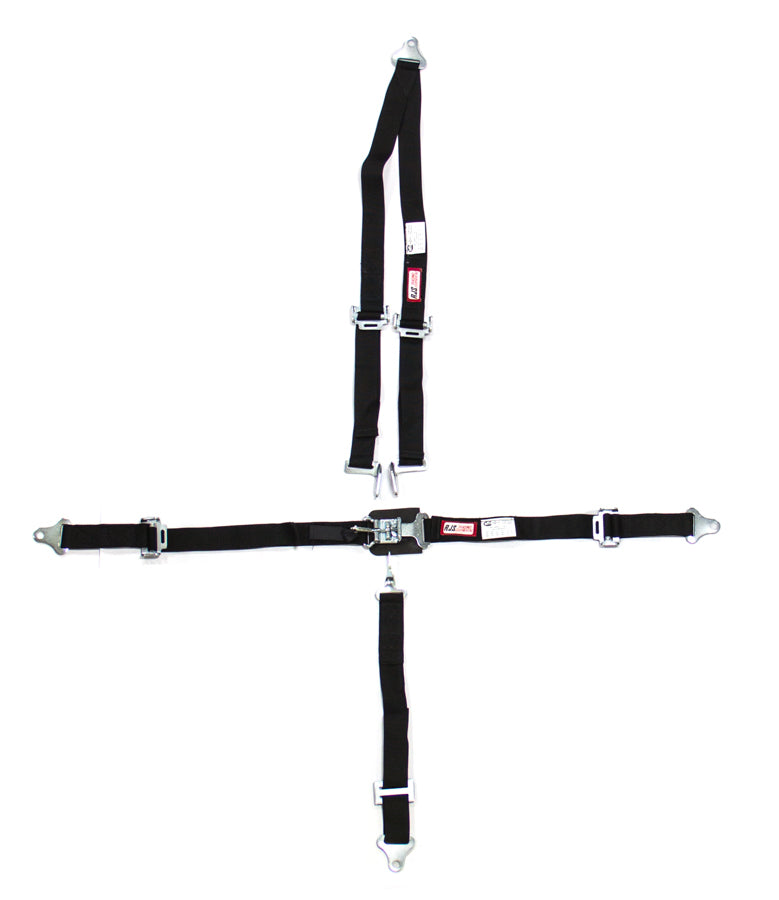 RJS 5-Point Harness - Latch & Link - Pull Up Adjust - Bolt-In - Junior