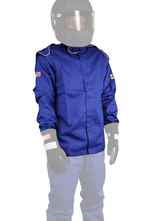 RJS Racing Equipment 200400303 RJS Elite Single Layer Jacket - Blue ...