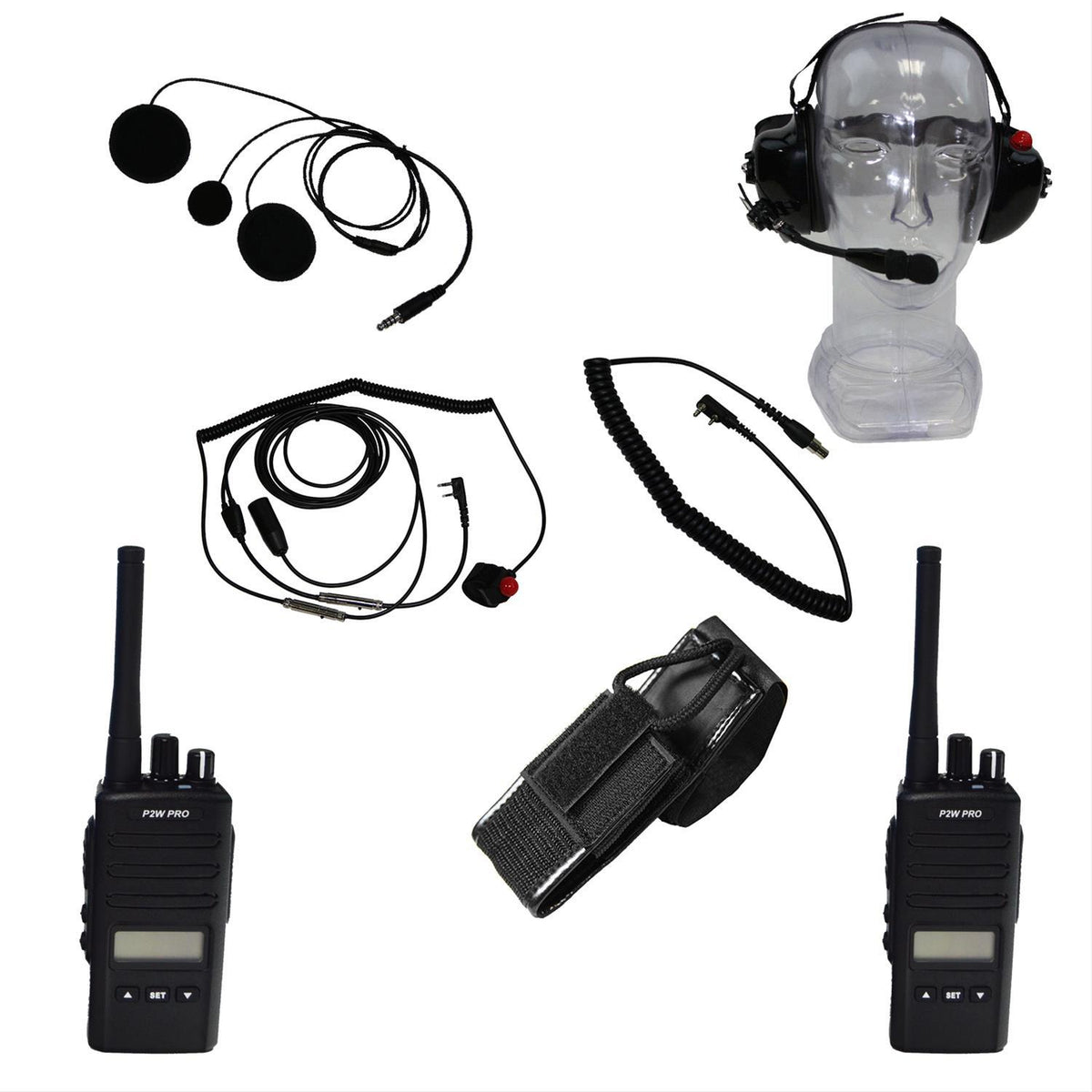 RJS Pro Series 2 Man 2-Way Radio System