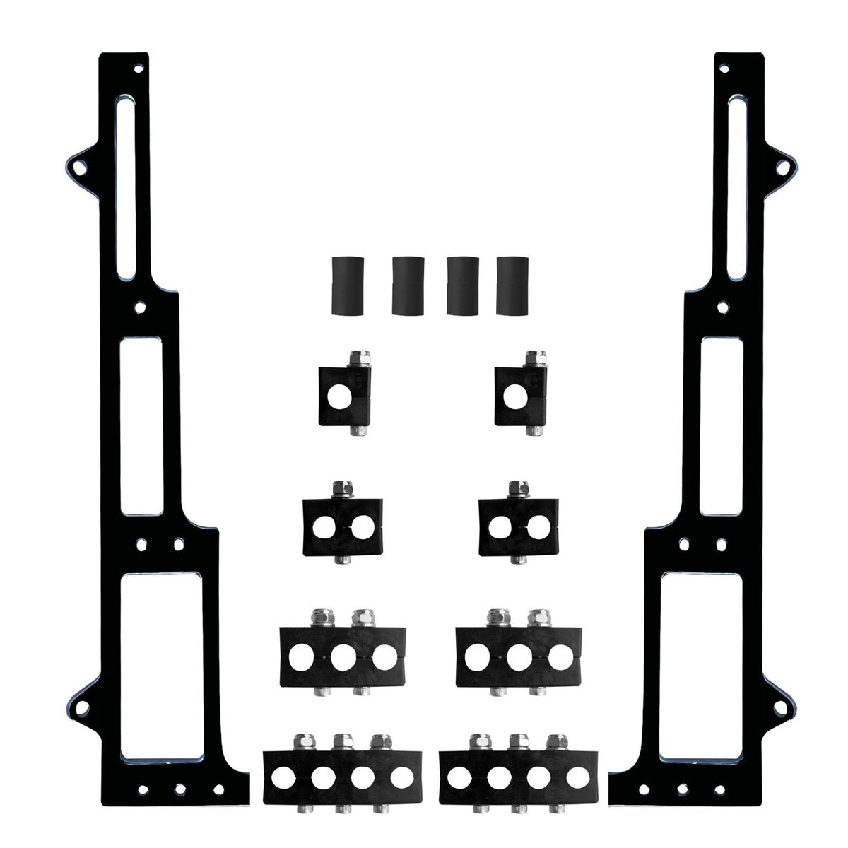 R&M Specialties Spark Plug Wire Loom Kit - Valve Cover Mount - Black - Big Block Chevy