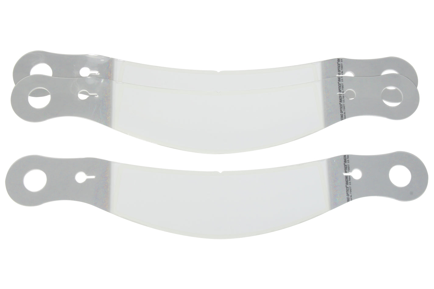 Racing Optics Perimeter Seal Tearoffs - Clear