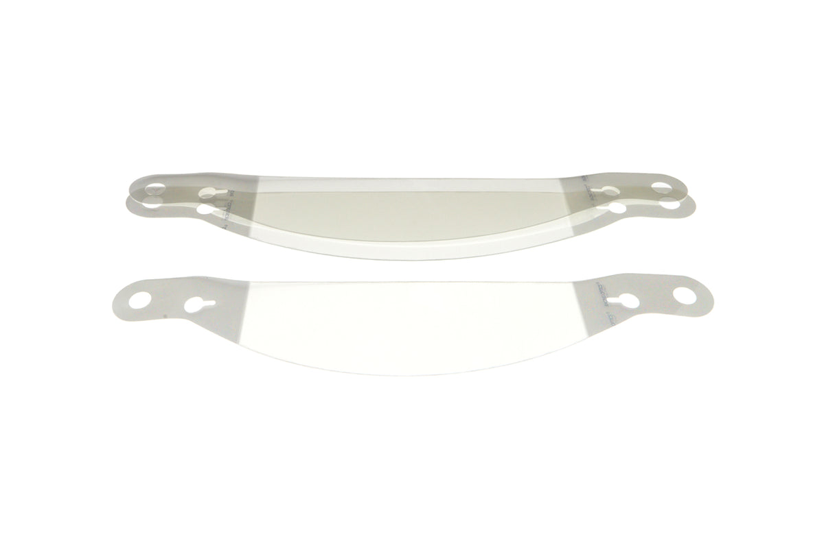 Racing Optics XStack™ Tear Offs - 2 mm Thick - Clear - Schuberth Helmets