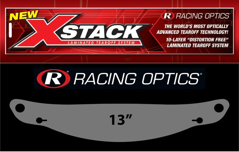Racing Optics SmokeSingle Tearoffs - Smoke 10214S
