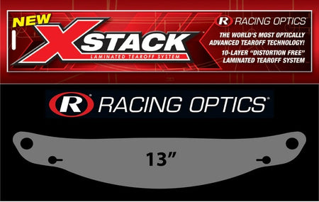 Racing Optics SmokeSingle Tearoffs - Smoke 10214S