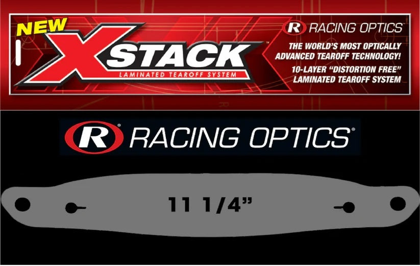 Racing Optics SmokeSingle Tearoffs - Smoke 10258S