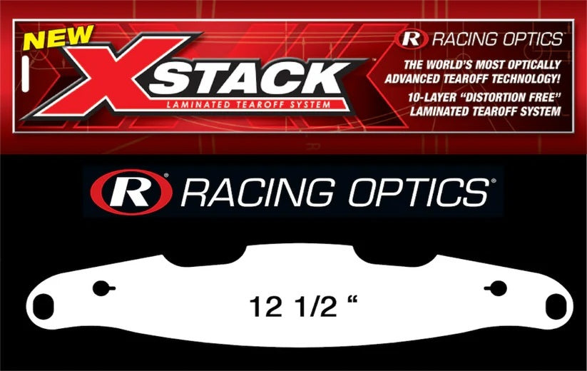 Racing Optics XStack Tearoffs - Clear 10285C