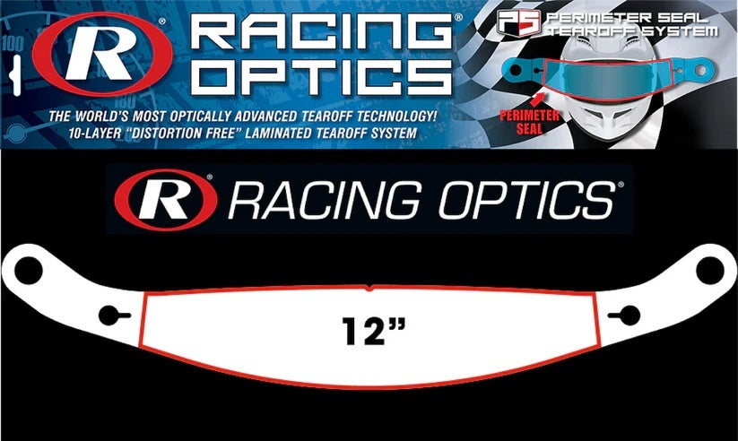 Racing Optics Perimeter Seal Tearoffs - Clear 3459CP