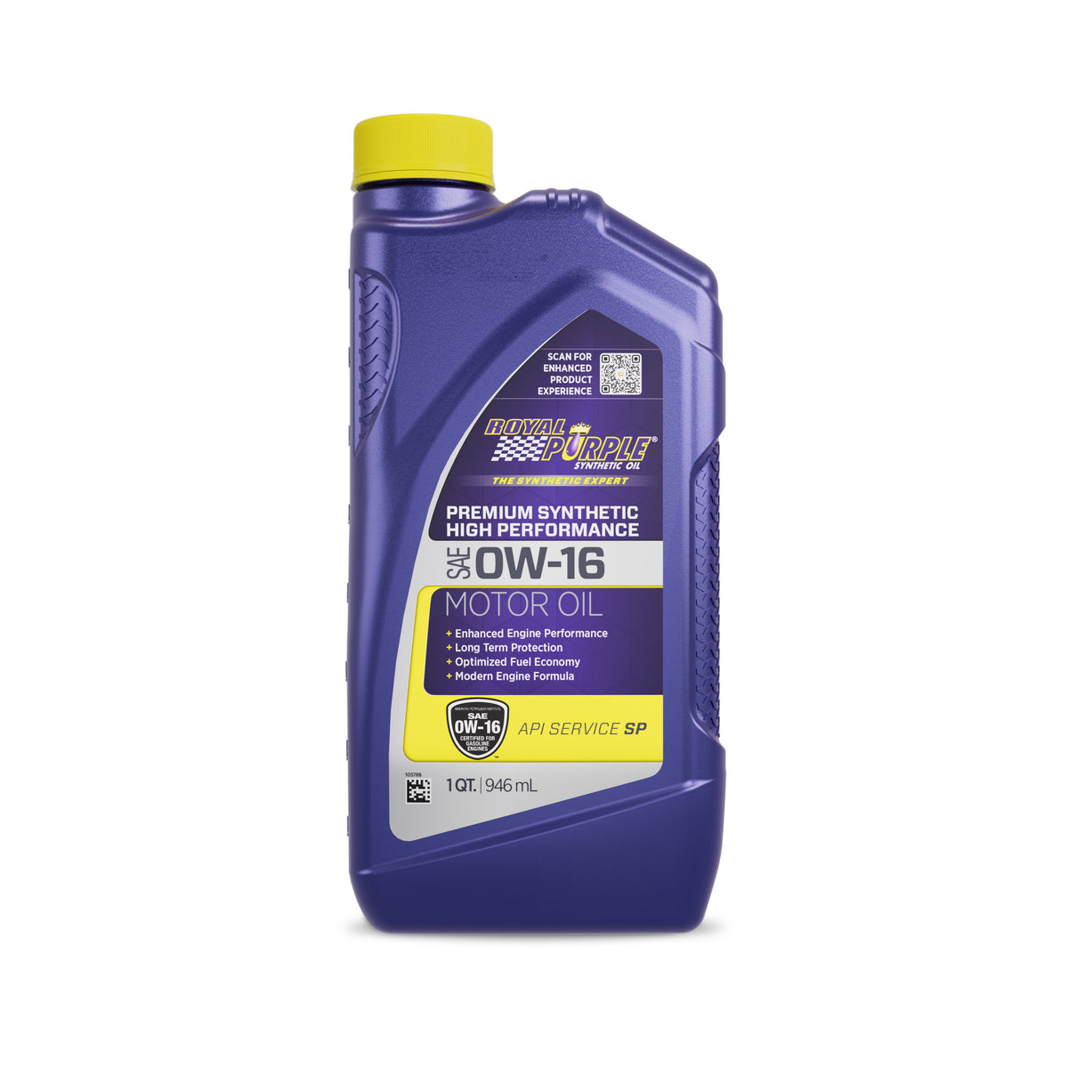 Royal Purple 0W16 Synthetic Motor Oil - 1 Qt Bottle