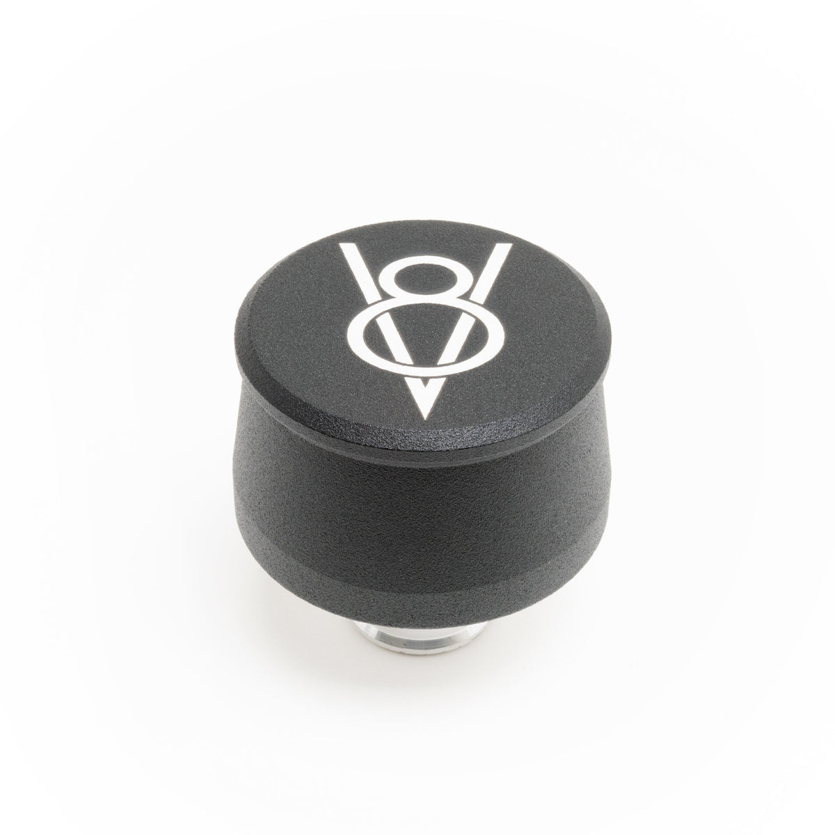 Racing Power Push-In Round Breather - 1-1/4 in Hole - Black R8206