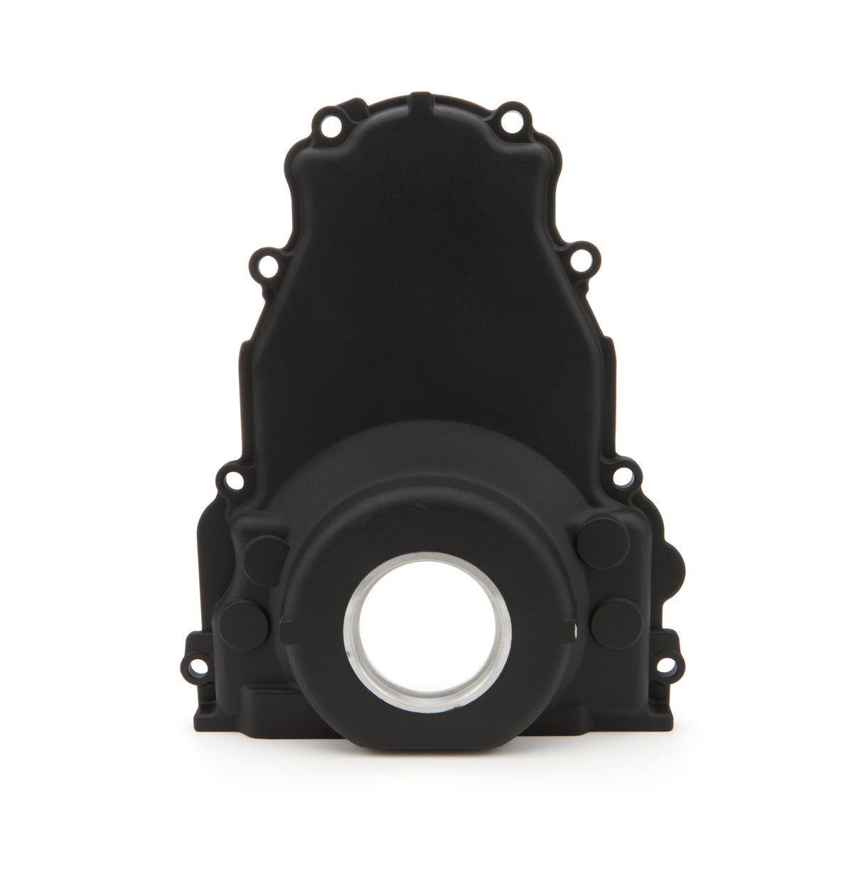 Racing Power Aluminum 1-Piece Timing Cover - Black - GM LS-Series