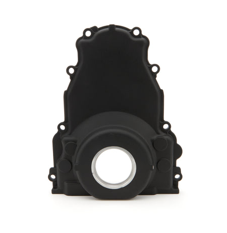 Racing Power Aluminum 1-Piece Timing Cover - Black - GM LS-Series