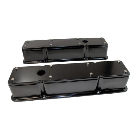 Racing Power Tall Valve Covers - 2-Piece - Black - Small Block Chevy (Pair)