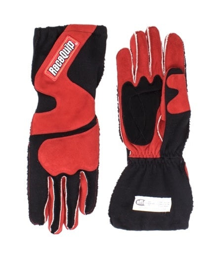 RaceQuip 356 Series Racing Gloves - Red/Black