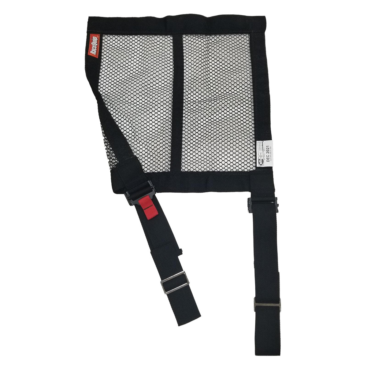 RaceQuip Mesh Window Net w/ 2" Mounting Straps - 18" x 24" - Black