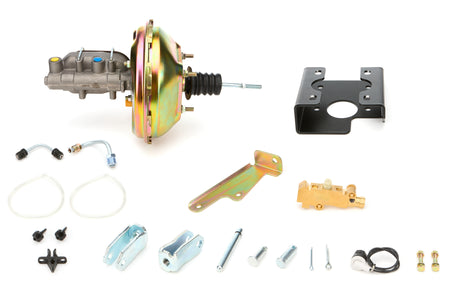 Right Stuff Detailing Brake Booster / Master Cylinder - 11 in OD - 1.125 in Bore - GM Fullsize Truck 1967-72