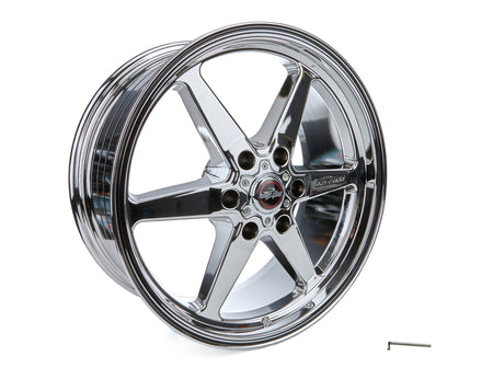 Race Star 93 Truck Star Aluminum Wheel - 20 x 9 in - 5.920 in Backspace - 6 x 5.5 in Bolt Pattern - Chrome