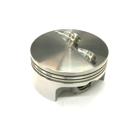 RaceTec AutoTec Forged Flat Top Piston - 4.030 in Bore - Coated Skirt - Small Block Chevy - (Set of 8)