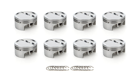 RaceTec AutoTec Forged Dished Piston - 4.155 in Bore - Small Block Chevy (Set of 8) 1000201