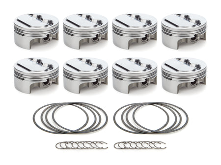 RaceTec AutoTec Forged Dome Piston - 4.155 in Bore - Small Block Chevy (Set of 8) 1000232