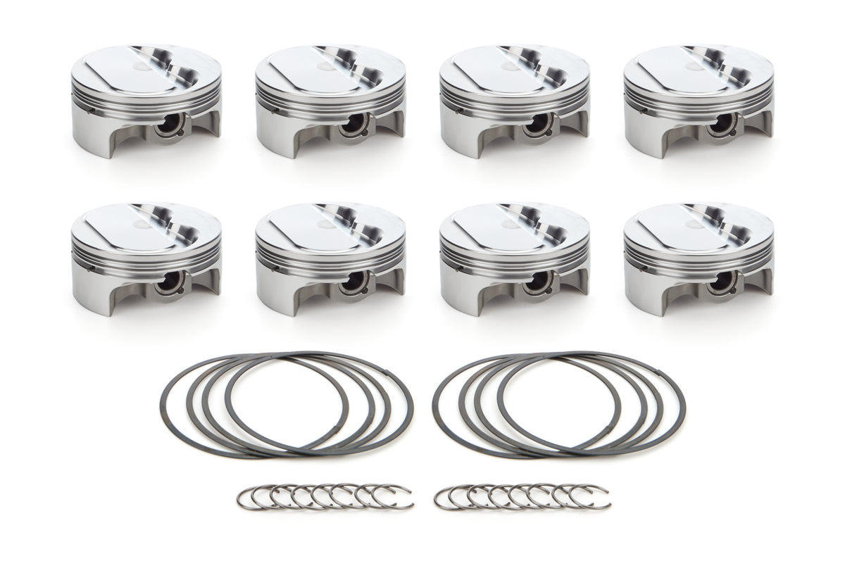 RaceTec AutoTec Forged Dome Piston - 4.155 in Bore - Small Block Chevy (Set of 8) 1000239