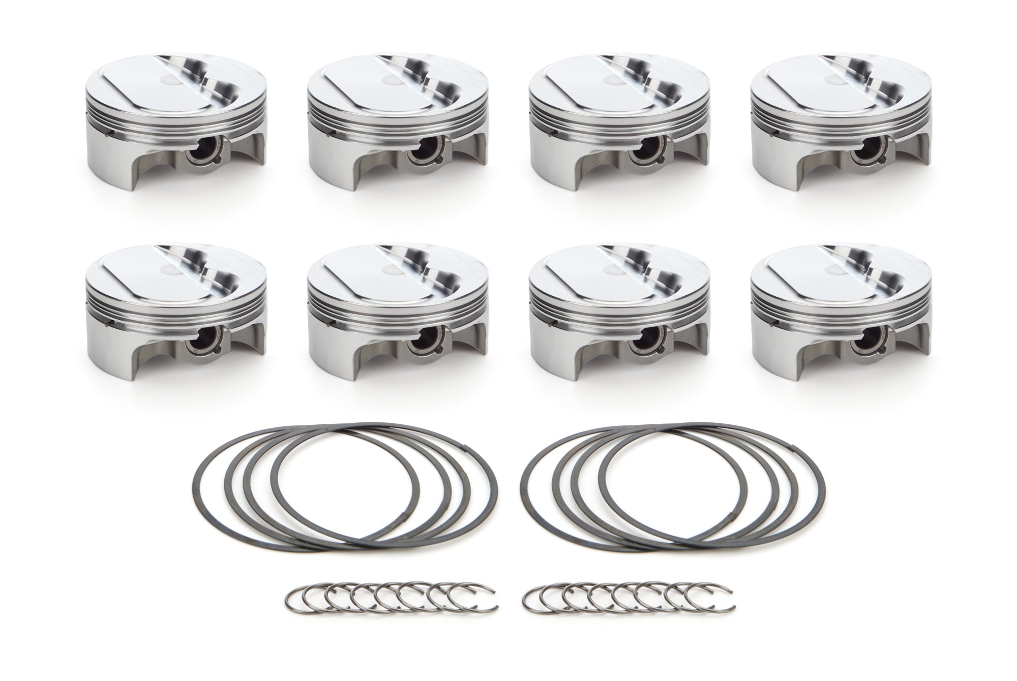 RaceTec AutoTec Forged Dome Piston - 4.155 in Bore - Small Block Chevy (Set of 8) 1000239