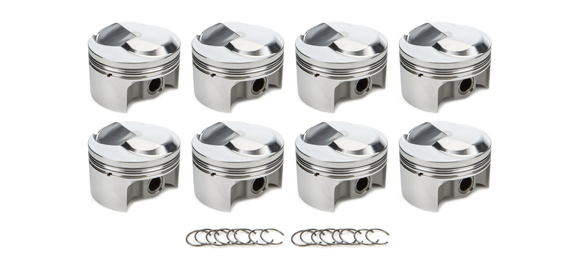 RaceTec AutoTec Forged Dome Piston - 4.310 in Bore - Big Block Chevy (Set of 8) 1000289