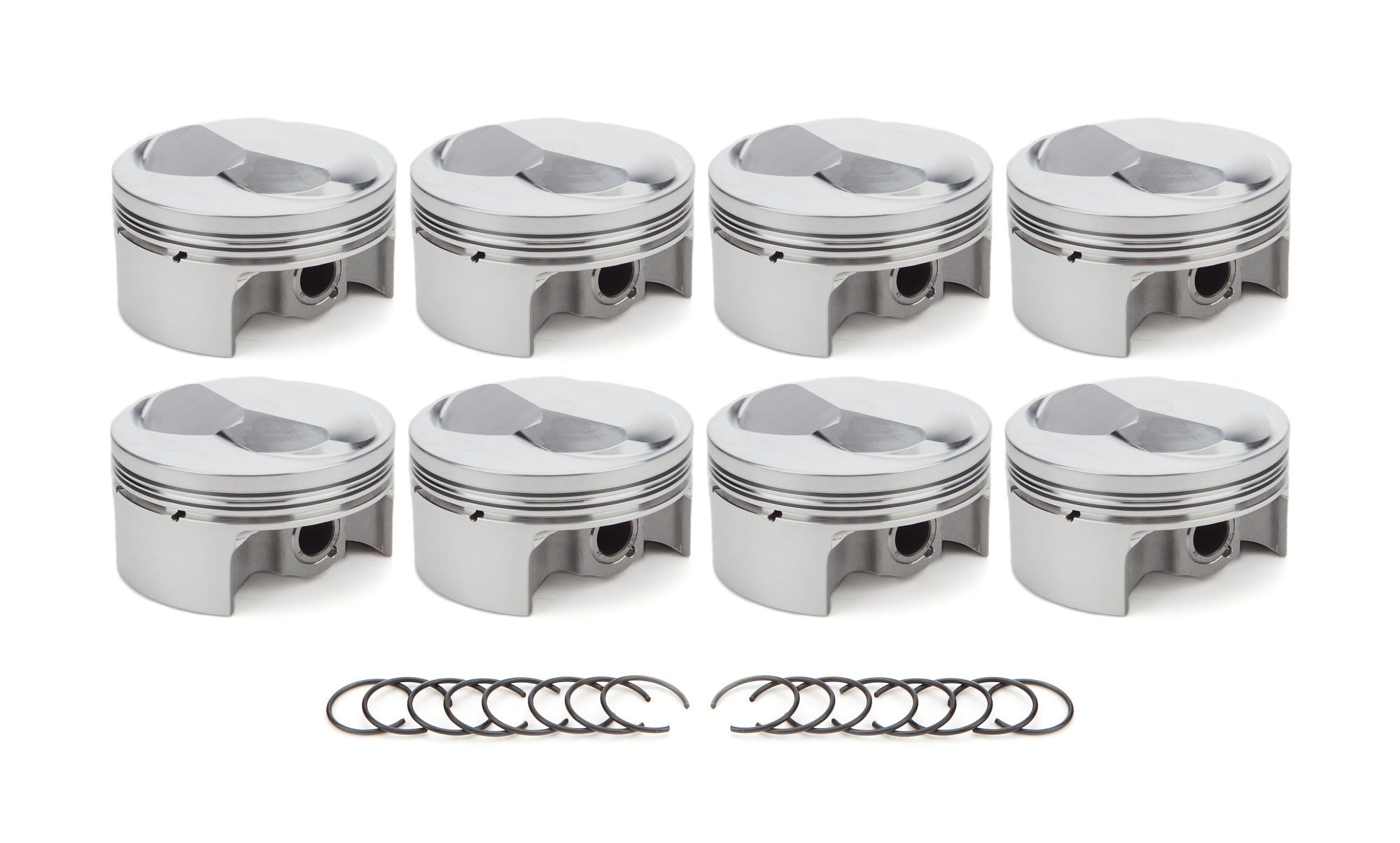 RaceTec AutoTec Forged Dome Piston - 4.5 in Bore - Big Block Chevy (Set of 8) 1000299