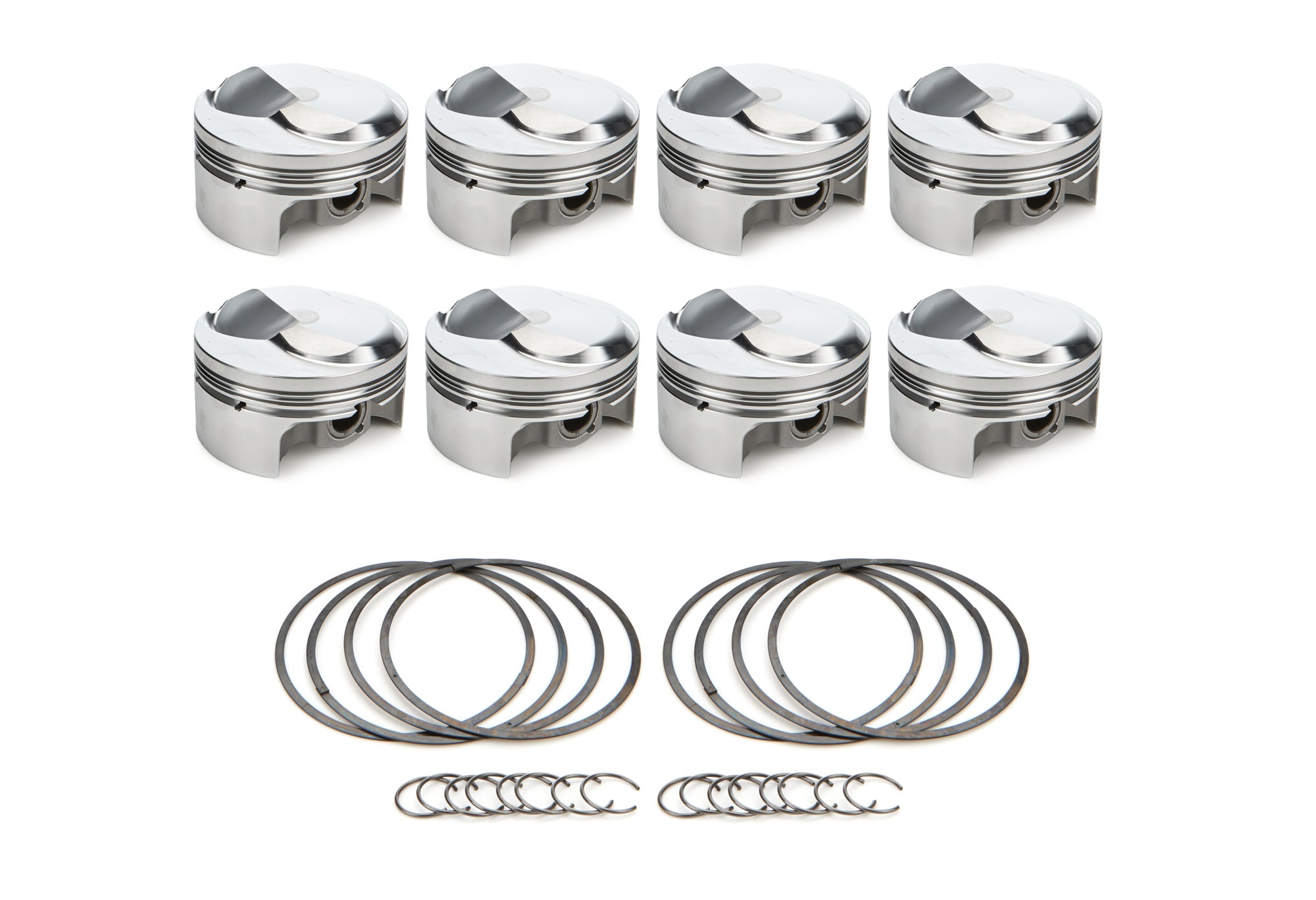 RaceTec AutoTec Forged Dome Piston - 4.280 in Bore - Big Block Chevy (Set of 8) 1000307