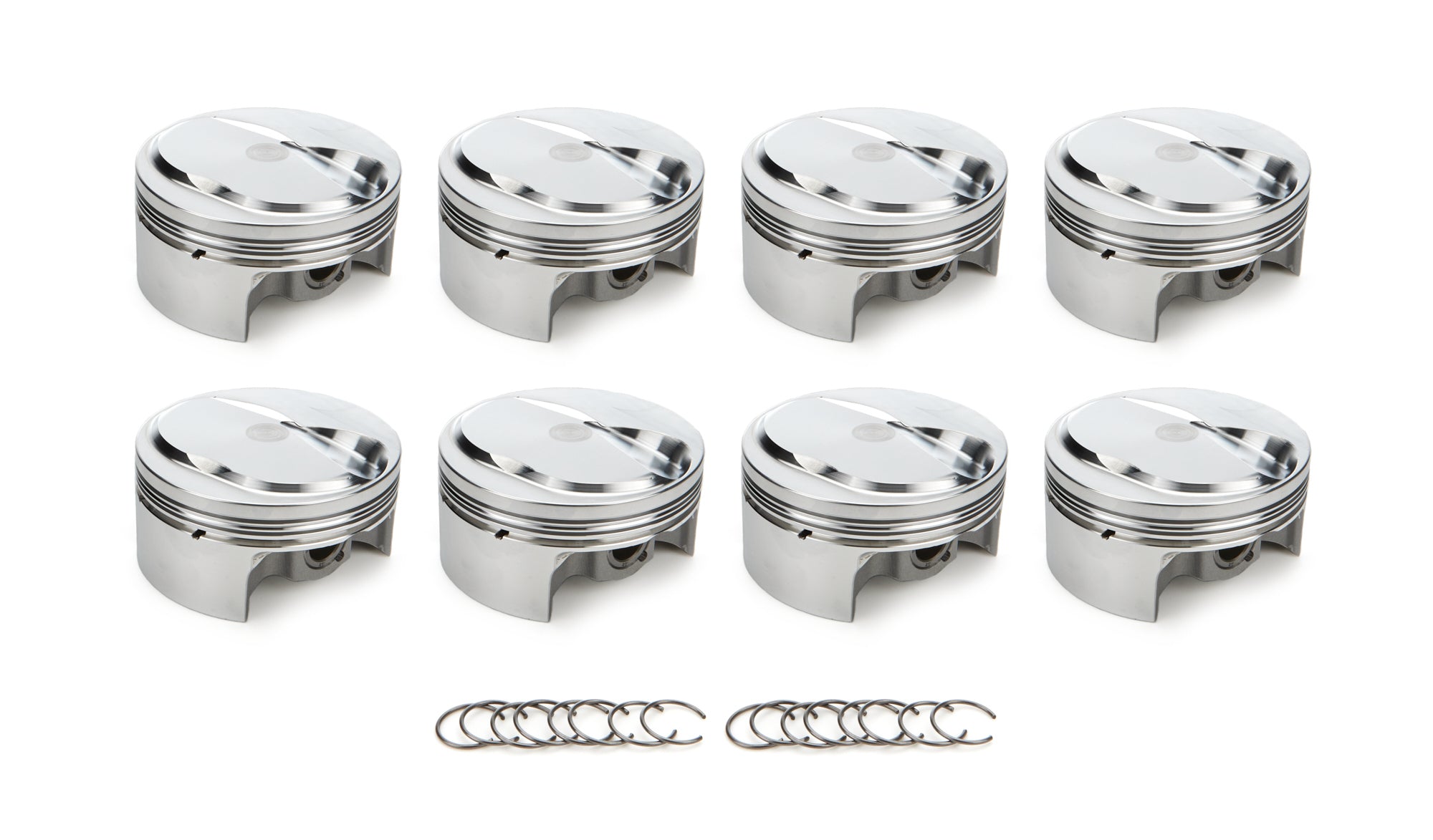 RaceTec AutoTec Forged Dome Piston - 4.5 in Bore - Big Block Chevy (Set of 8) 1000311