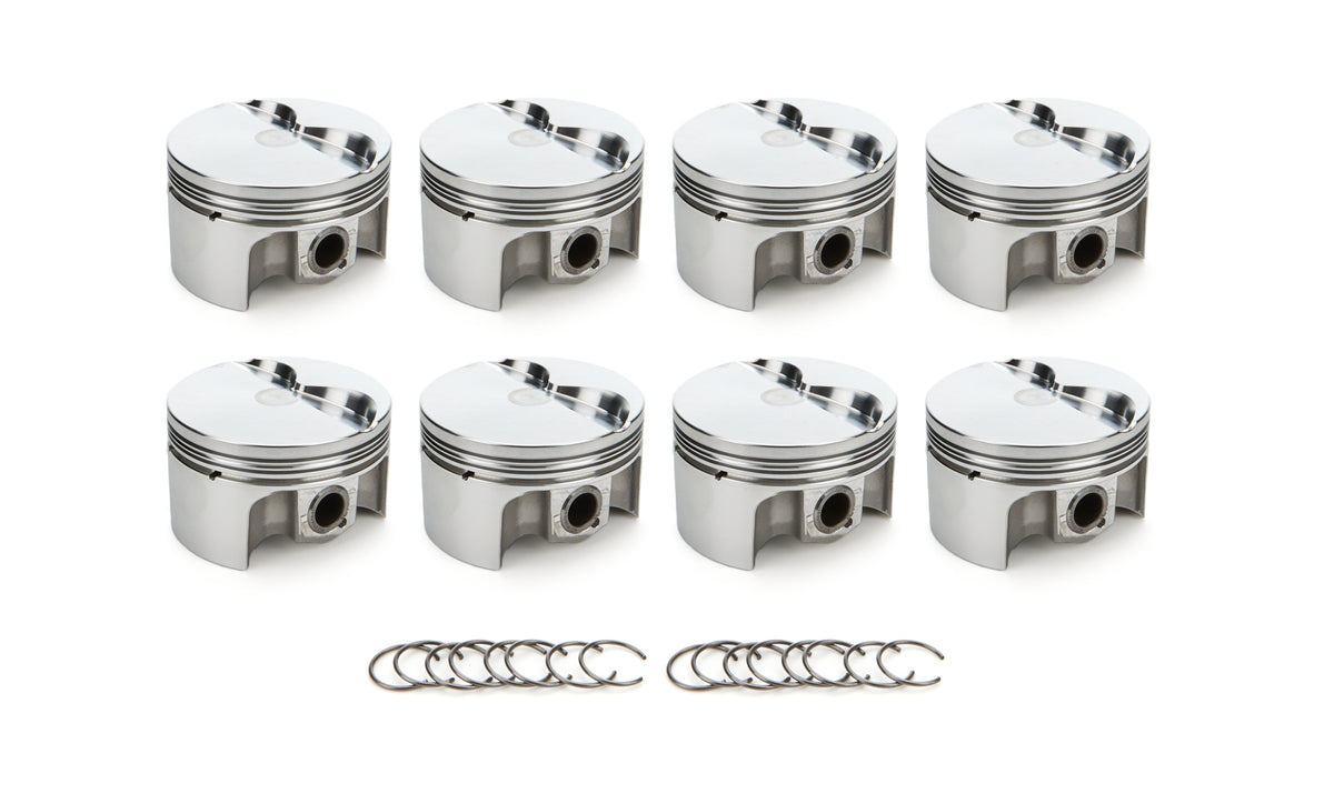 RaceTec AutoTec Forged Flat Top Piston - 4.030 in Bore - Small Block Ford (Set of 8)