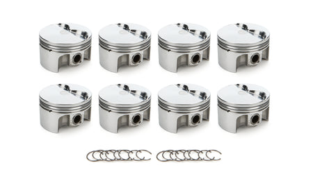 RaceTec AutoTec Forged Flat Top Piston - 4.030 in Bore - Small Block Ford (Set of 8)