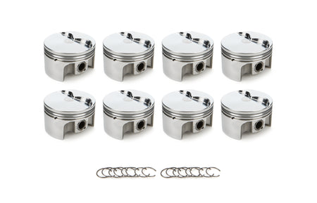 RaceTec AutoTec Forged Flat Top Piston - 4.040 in Bore - Small Block Ford - Set of 8 - ()