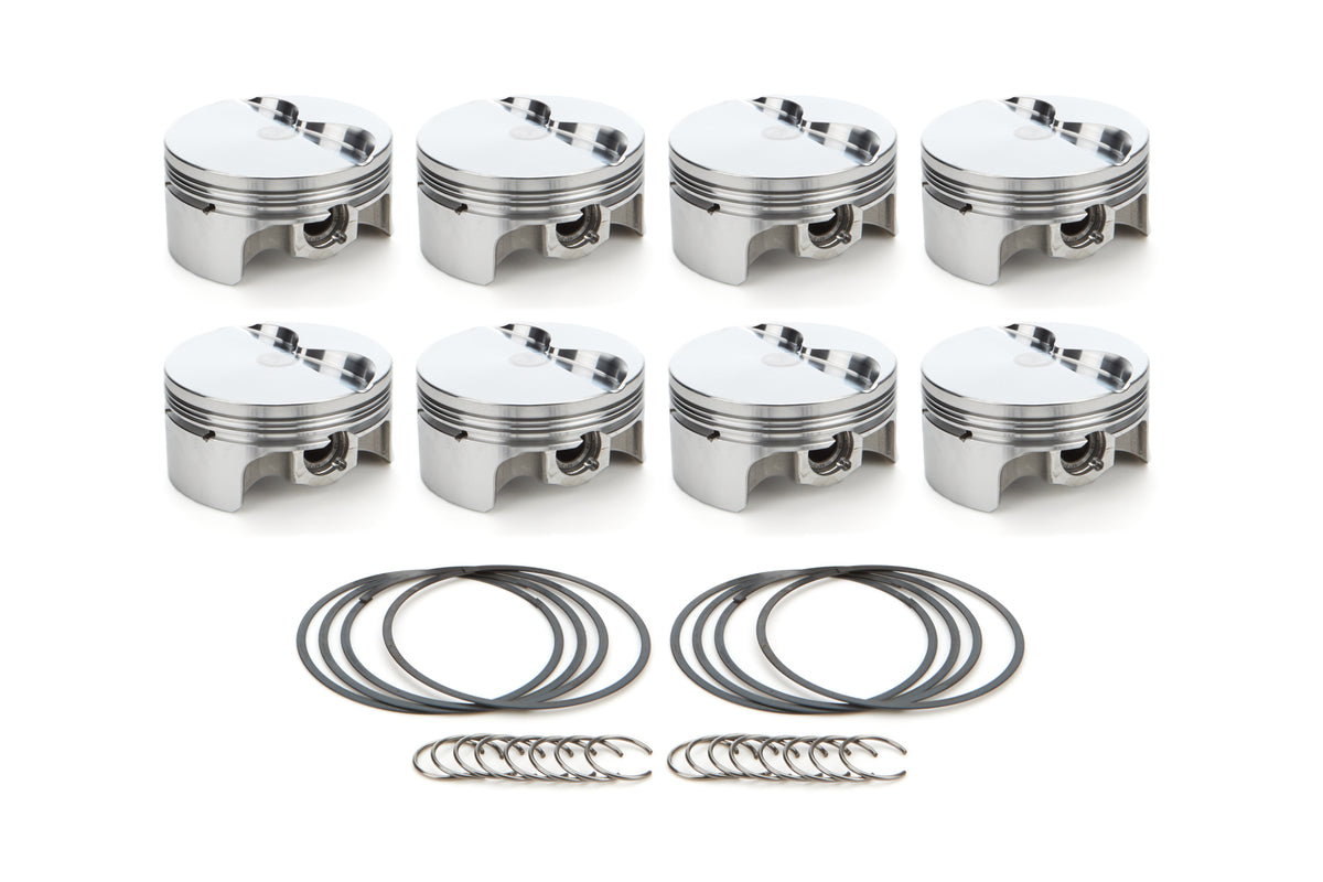 RaceTec AutoTec Forged Flat Top Piston - 4.030 in Bore - Small Block Ford (Set of 8)