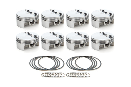RaceTec AutoTec Forged Flat Top Piston - 4.030 in Bore - Small Block Ford (Set of 8)