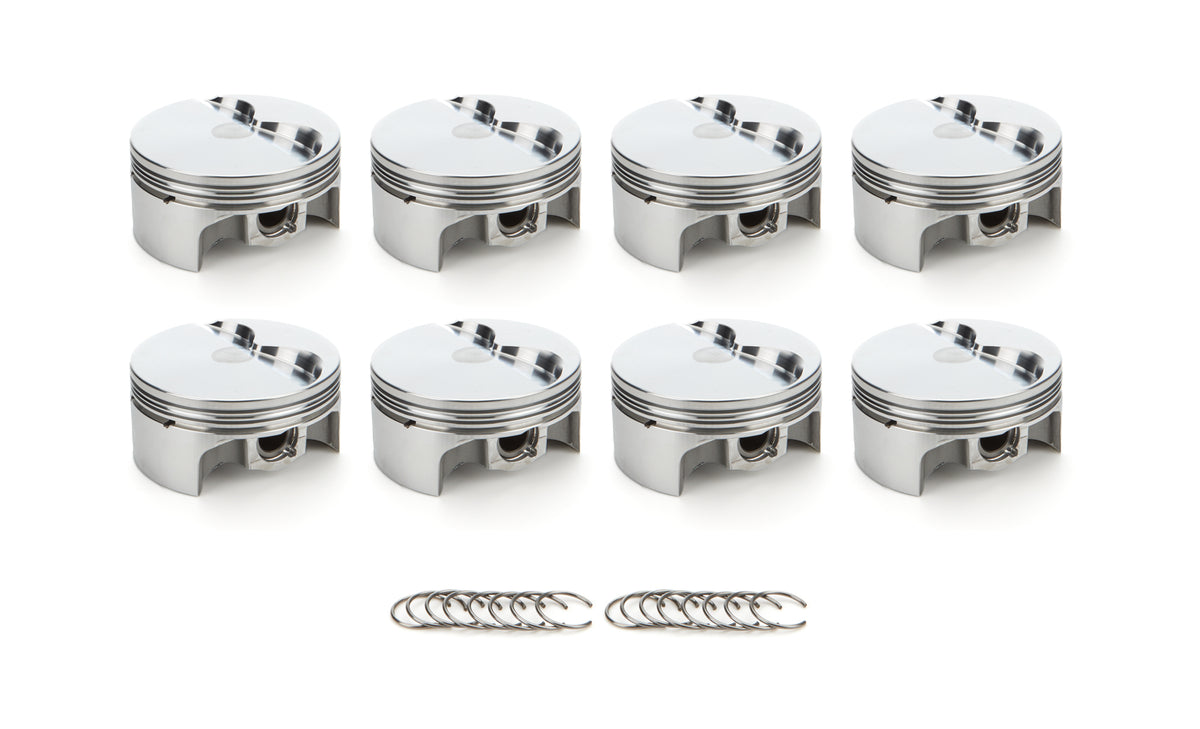 RaceTec AutoTec Forged Flat Top Piston - 4.125 in Bore - Small Block Ford (Set of 8)