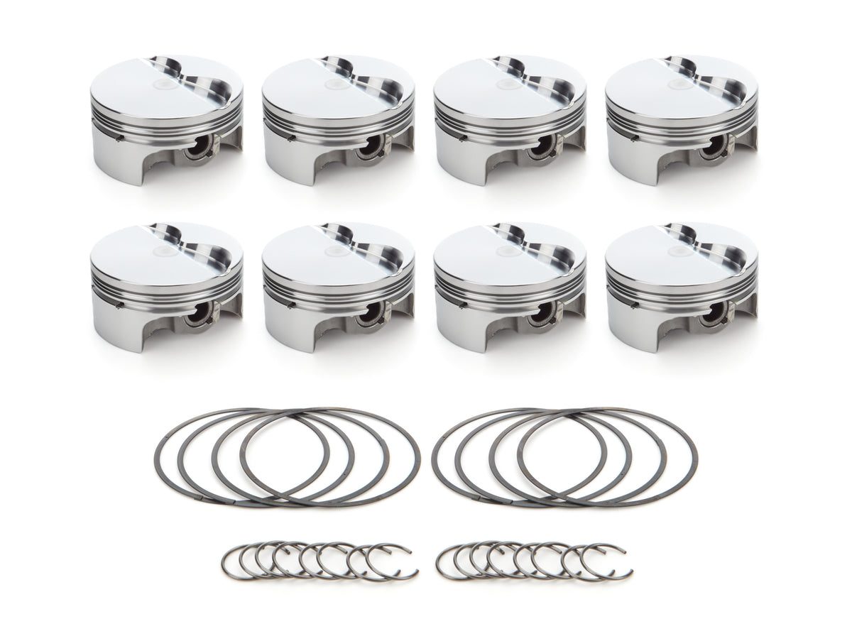 RaceTec AutoTec Forged Flat Top Piston - 4.030 in Bore - Small Block Ford (Set of 8)