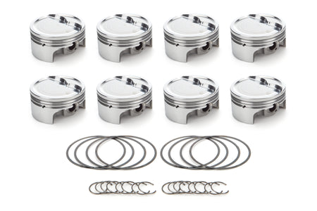 RaceTec AutoTec Forged Dished Piston - 4.030 in Bore - Small Block Ford (Set of 8) 1000382
