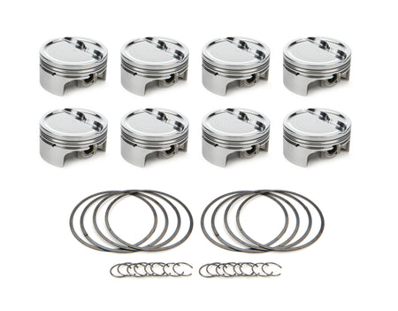 RaceTec AutoTec Forged Dished Piston - 4.040 in Bore - Small Block Ford (Set of 8) 1000383