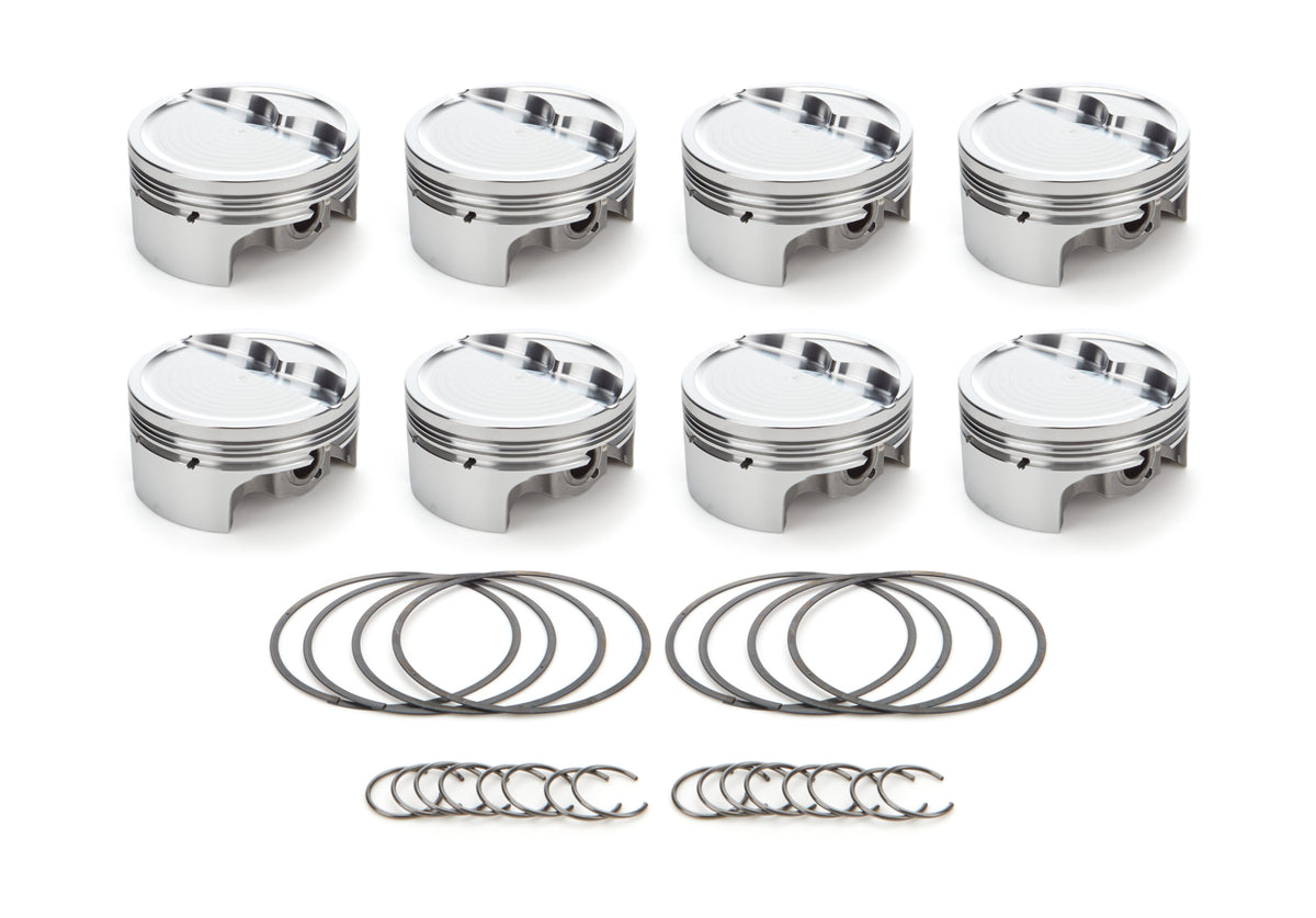 RaceTec AutoTec Forged Dished Piston - 4.125 in Bore - Small Block Ford (Set of 8) 1000385
