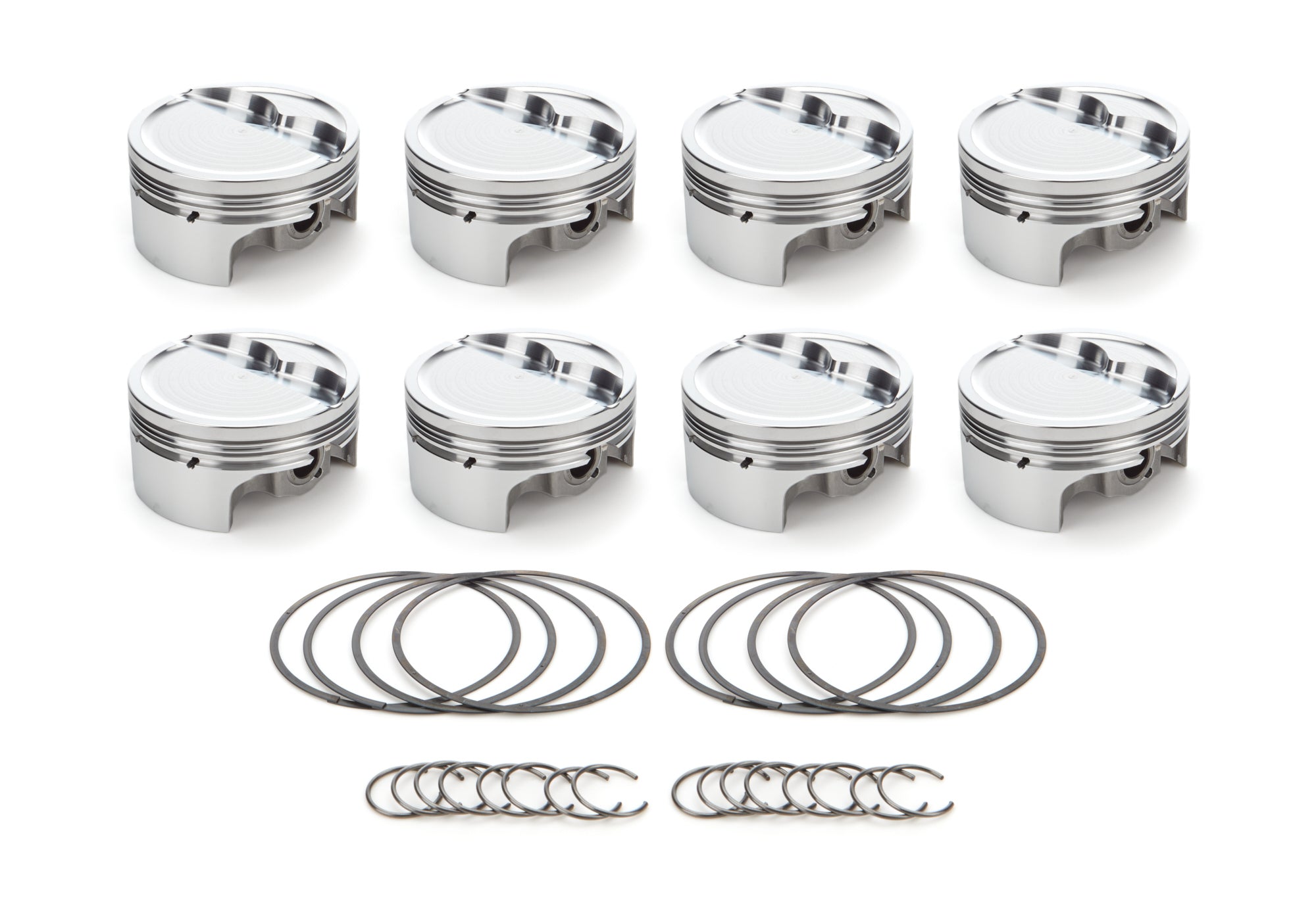 RaceTec AutoTec Forged Dished Piston - 4.125 in Bore - Small Block Ford (Set of 8) 1000385