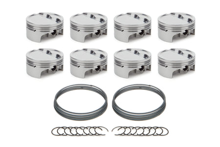 RaceTec AutoTec Forged Dished Piston - 4.030 in Bore - Small Block Ford (Set of 8) 1000390